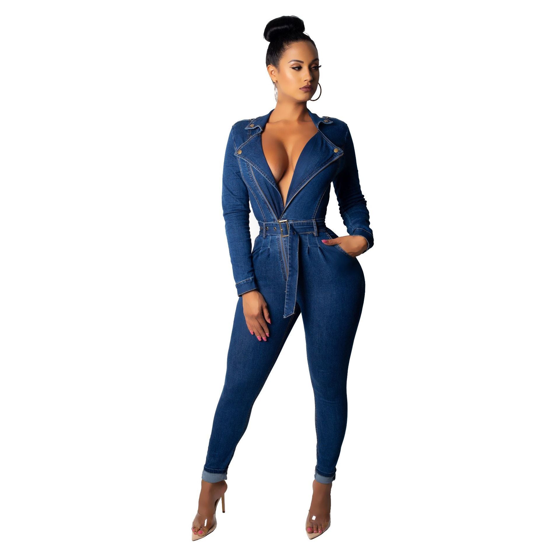 Denim Bodysuit