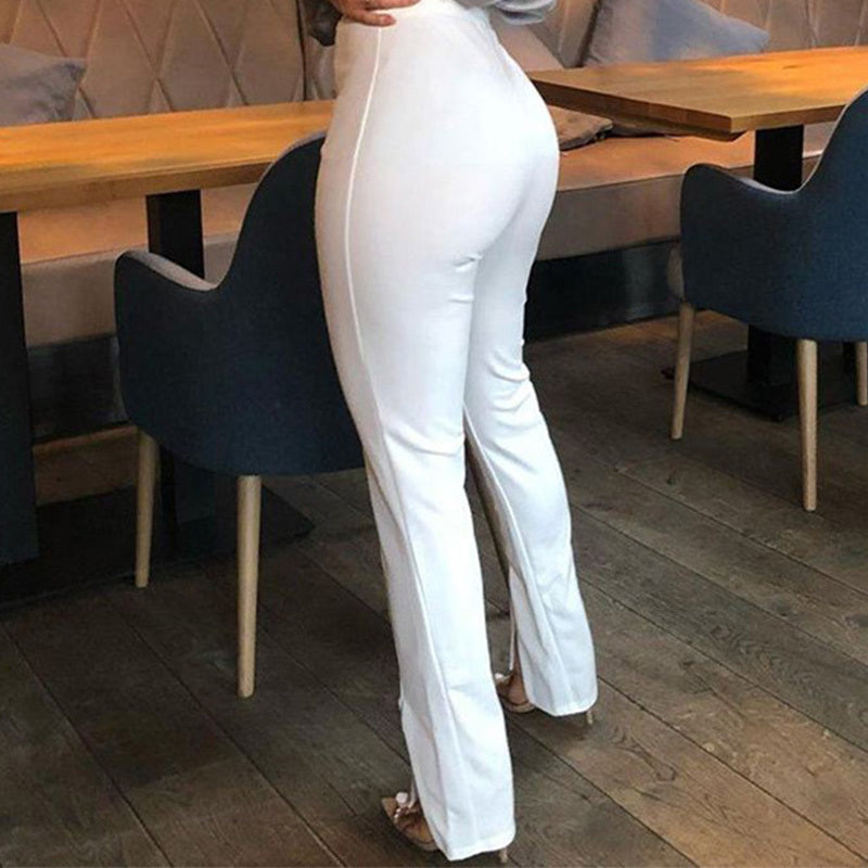 Casual Split Bottom Pants