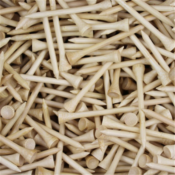 Sustainable Bamboo Golf Nails, 100pcs