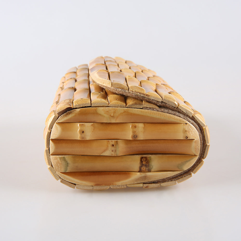 Simple and Stylish Bamboo Summer Hand Bag