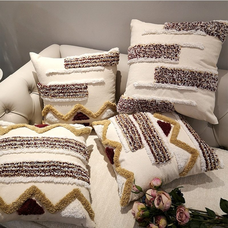 Handmade Moroccan style Cushion Cover 45x45cm