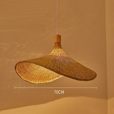 Bamboo Chandelier Japanese Style Lamp