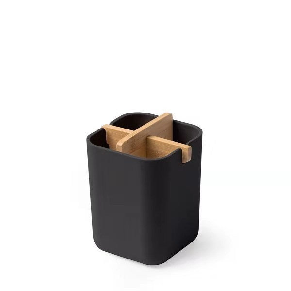Elegant Bamboo Fiber Holder with 4 compartments