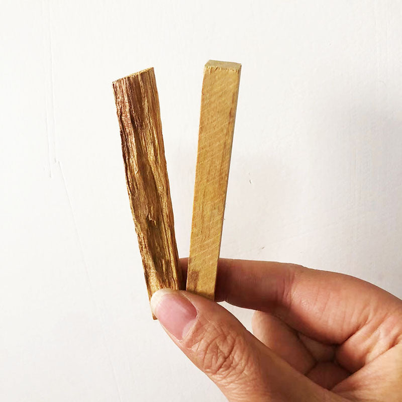 White Peruvian Salvia Officinalis and Holy Wood for Indoor Air Purification and Meditation