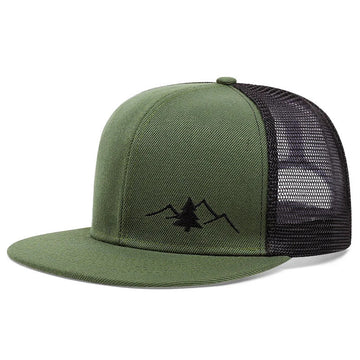 Embroidery Hip-hop Net Hat