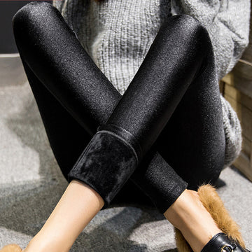 Sustainable Recycled Leather Boot Pants