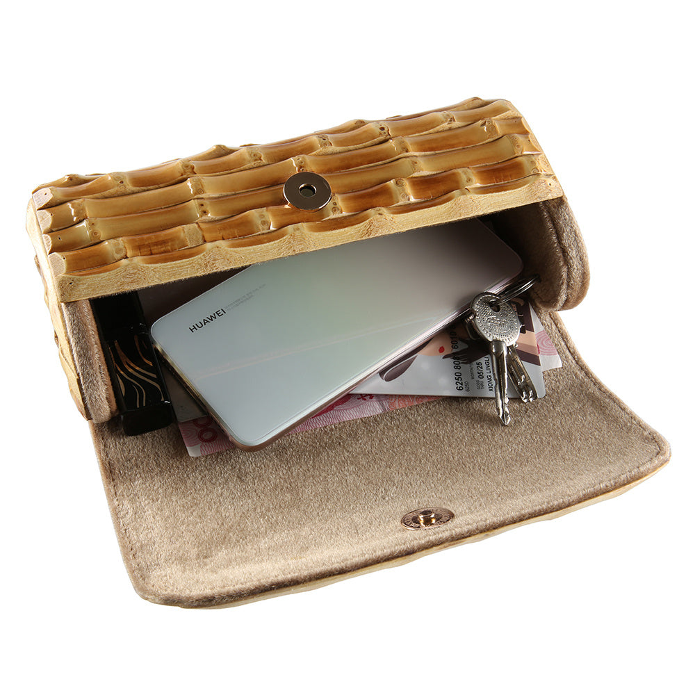 Simple and Stylish Bamboo Summer Hand Bag