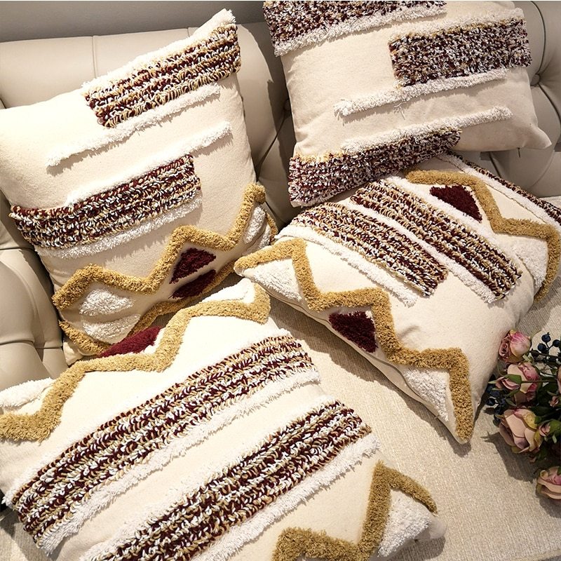 Handmade Moroccan style Cushion Cover 45x45cm