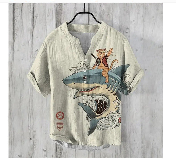 Summer Men's Linen Shirts, Various Style