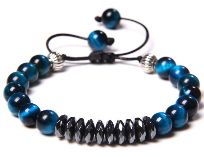 Fashion Opal Black Gallstone Bracelet