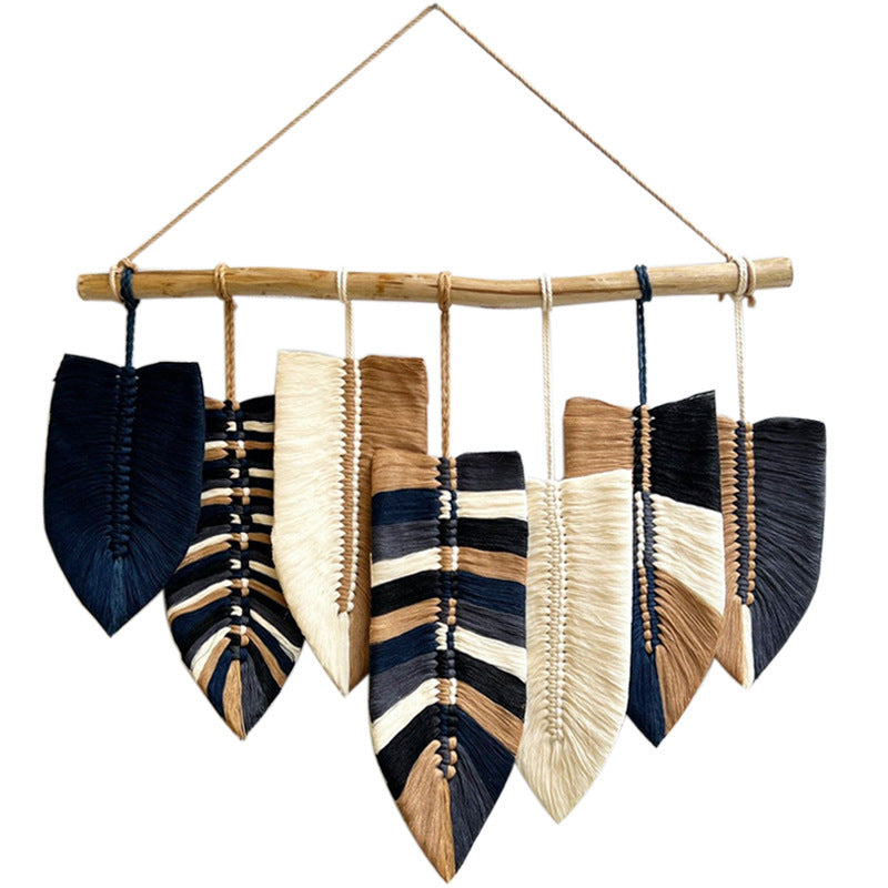 Handmade Moroccan Exotic Weaved Vintage Wall Accent