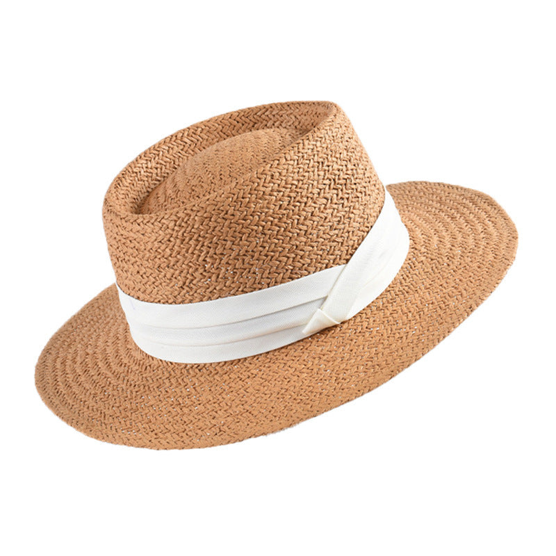 Flat Top Beach Sunscreen Hat