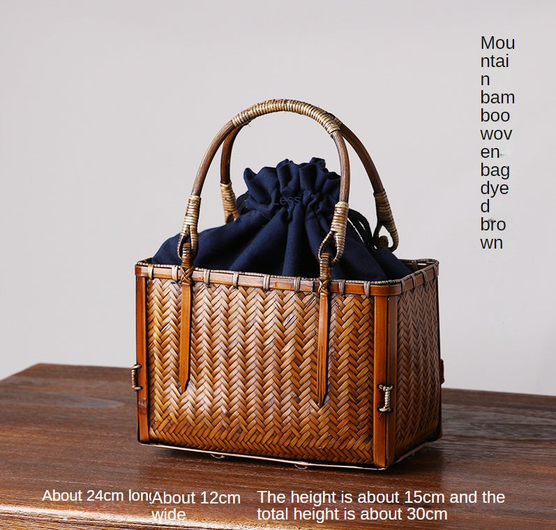 Hand made Bamboo Woven Bag