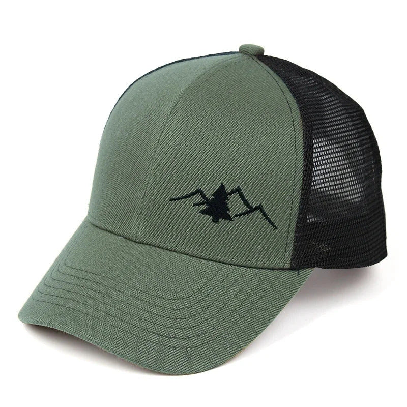 Embroidery Hip-hop Net Hat