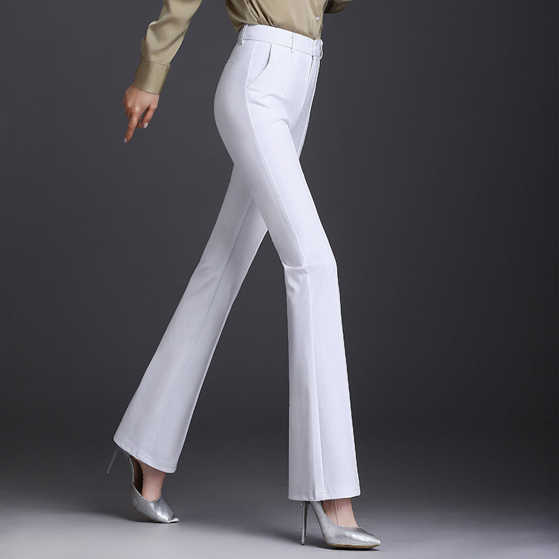 High Waist Slim Pants