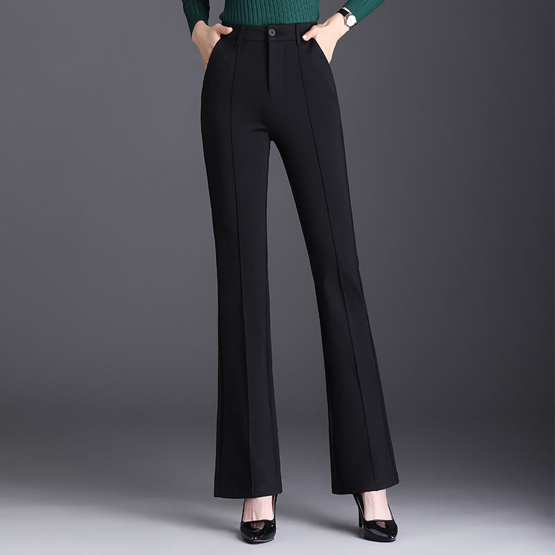 High Waist Slim Pants
