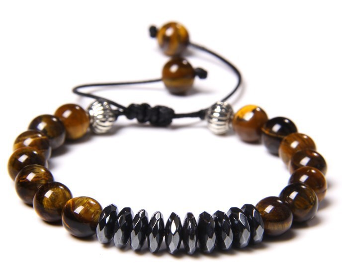 Fashion Opal Black Gallstone Bracelet