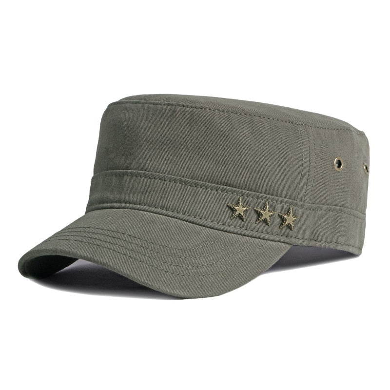 Pure Cotton Sunscreen Duck Tongue Military Hat