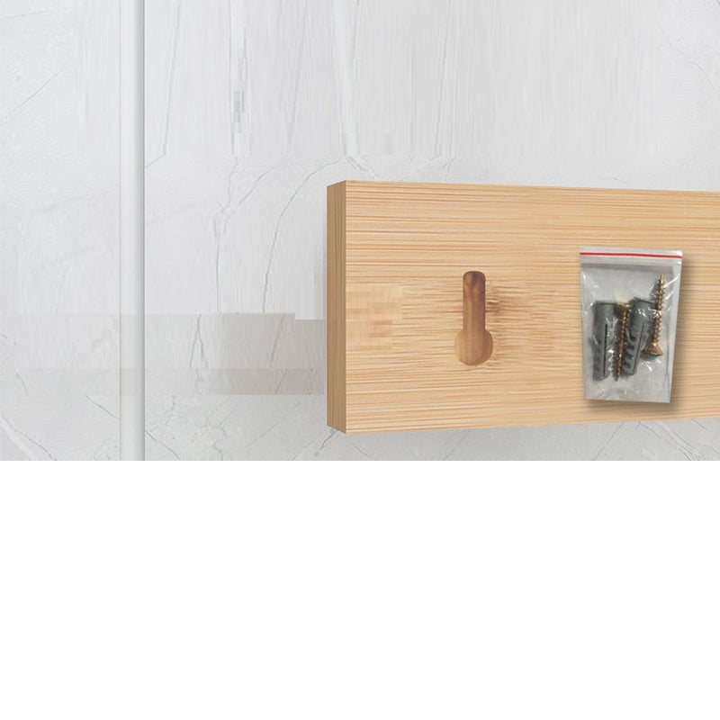Wall Mounted Bamboo Magnet Knife Holder