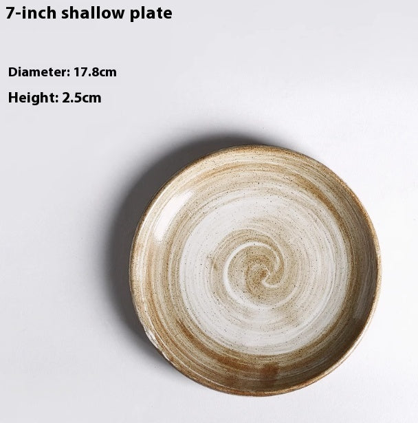 Japanese Style Coarse Pottery Tableware