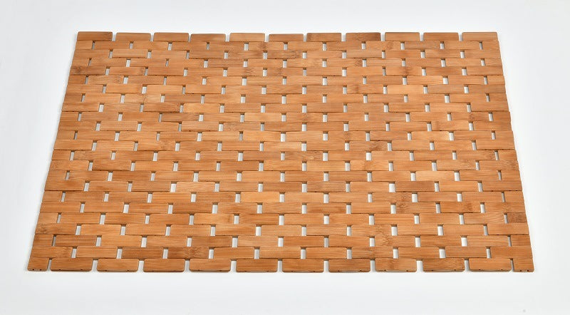 Hand-woven Waterproof Non-slip Bamboo Ground Mat