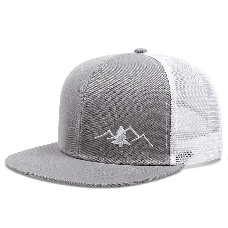 Embroidery Hip-hop Net Hat