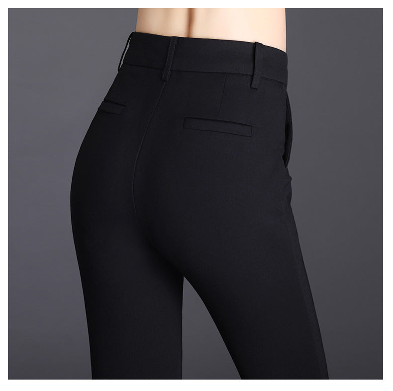 High Waist Slim Pants