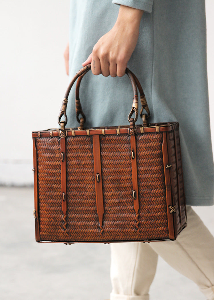 Hand made Bamboo Woven Bag
