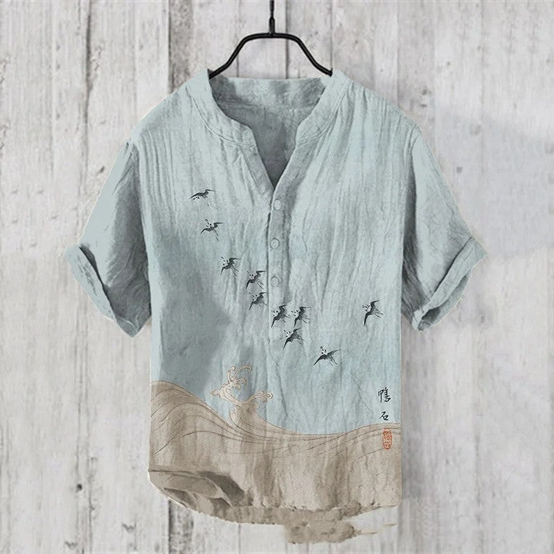 Summer Men's Linen Shirts, Various Style