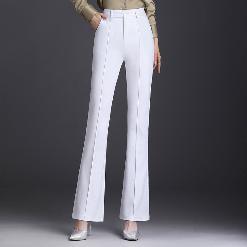 High Waist Slim Pants