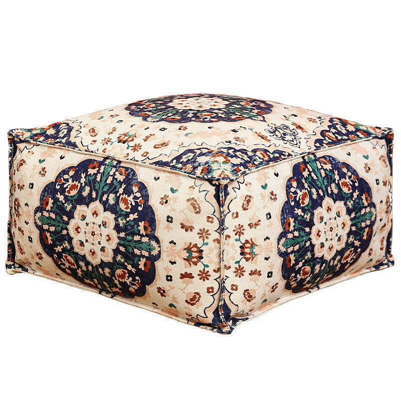 Hand made Moroccan Stylish Cotton/Linen Floor Cushion